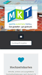 Mobile Screenshot of mkt-druckagentur.de